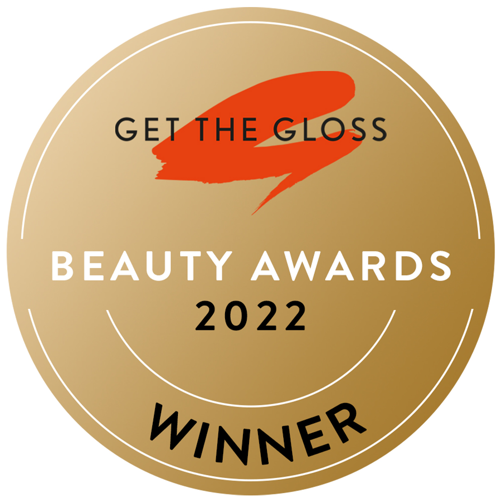 Get The Gloss Beauty Awards 2022 Gold Get The Gloss Beauty Awards 2022 Gold